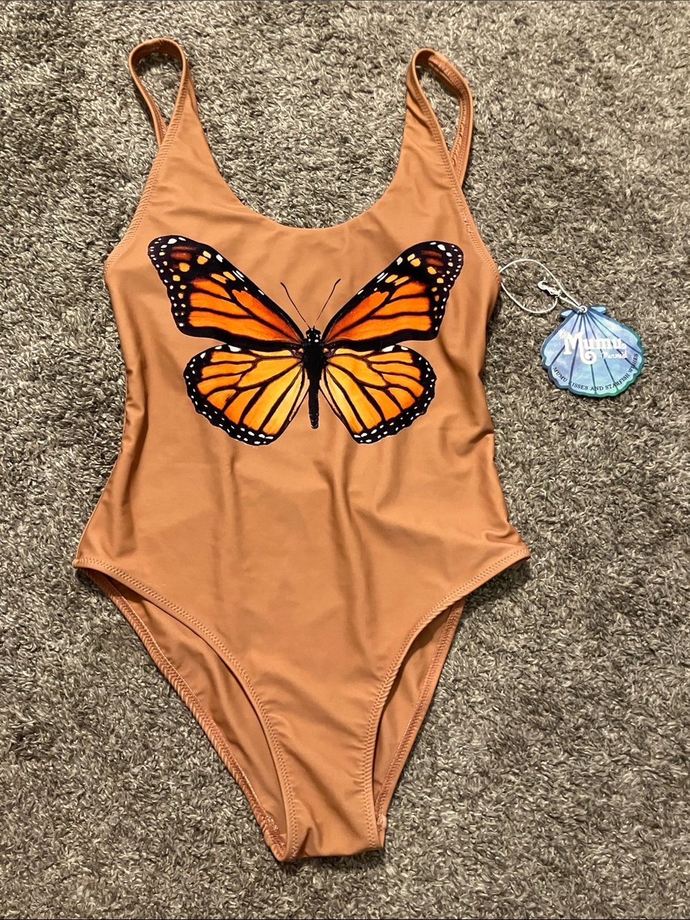 NWT Mumu Mermaid (Show Me Your Mumu) One piece Swimsuit size Small